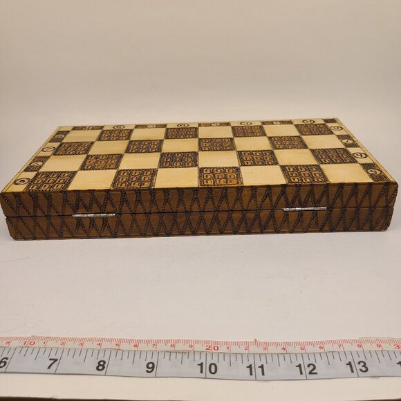 Vintage 1977 PTTK Nazwa Art Foto-Pam Chess Set - Picture 6 of 16